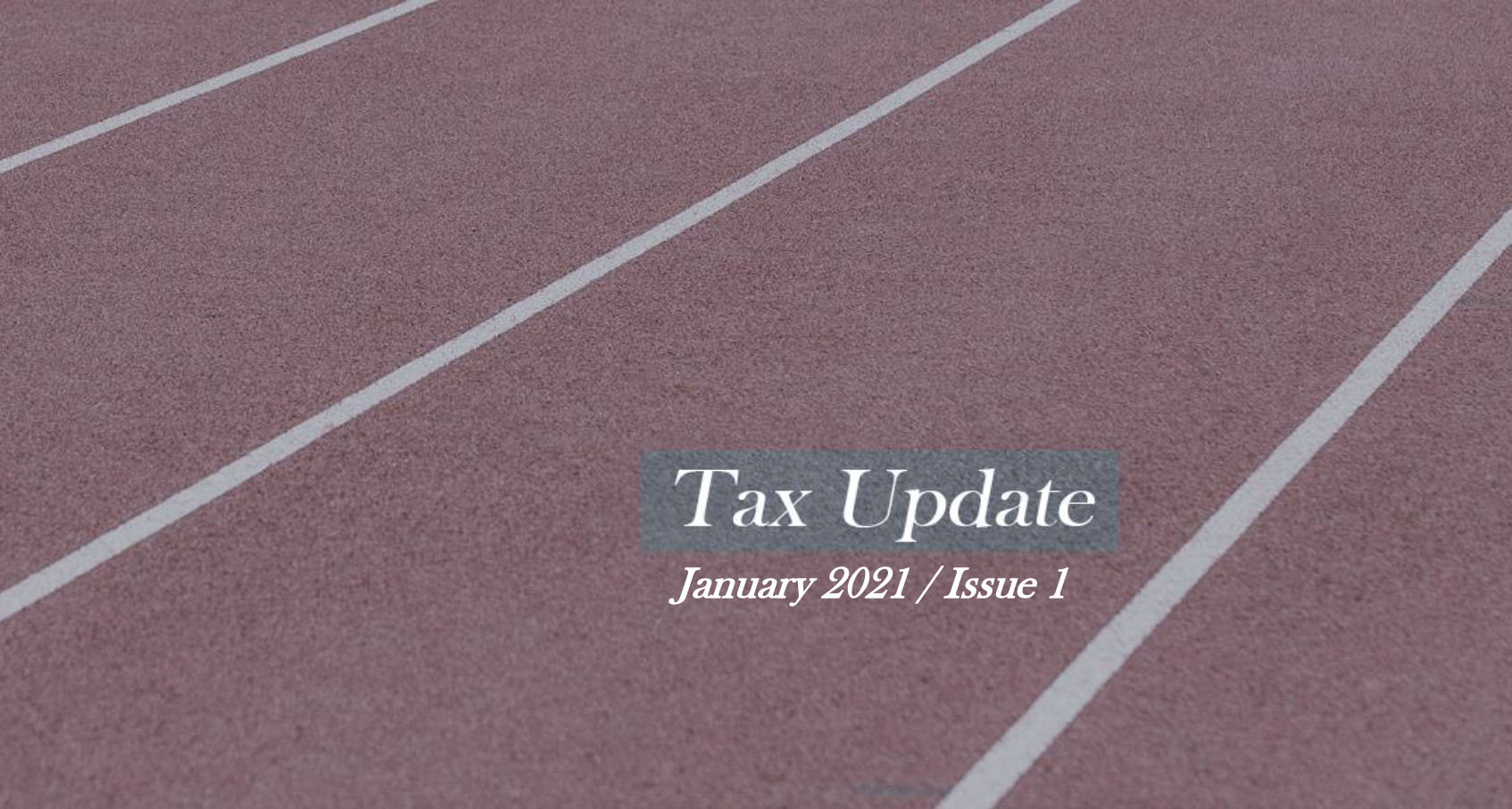 Tax Update 01-2021